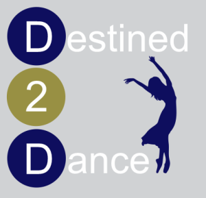 destined. 2 dance with blue silhouette dancer 